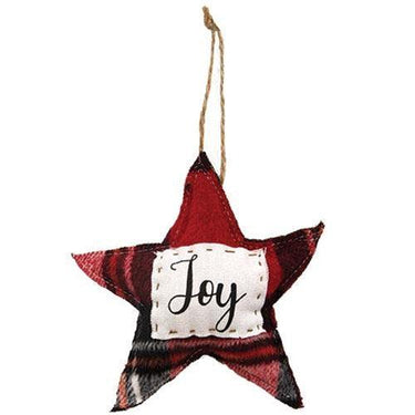 Joy Star & Peace Tree Ornament 2 Asstd - The Fox Decor